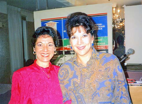 Dr. Aretoula Fullam with Laura Silva